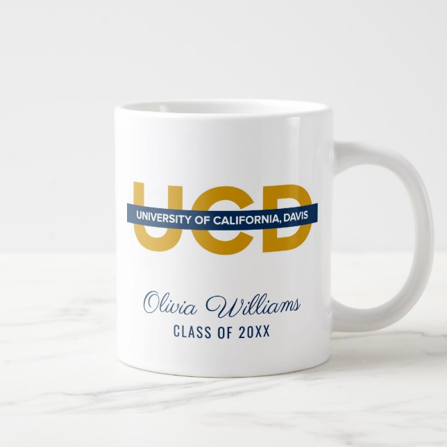 UCD Wordmark | Graduation Giant Coffee Mug (Right)