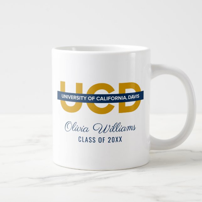UCD Wordmark | Graduation Giant Coffee Mug (Right)