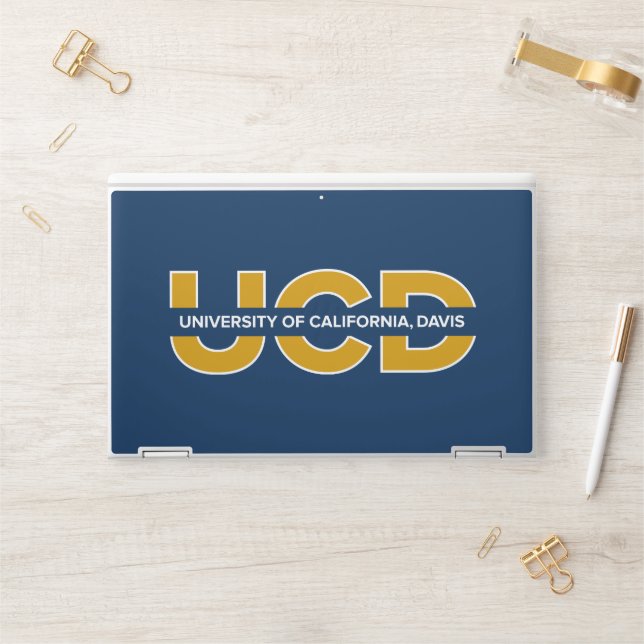 UCD Wordmark HP Laptop Skin (Desk)