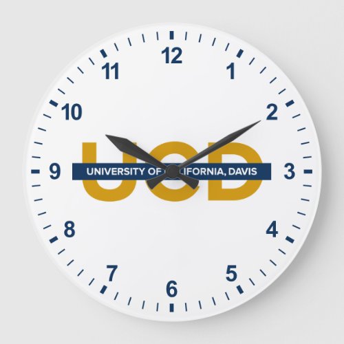 UCD Wordmark Large Clock