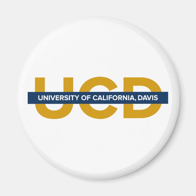 UCD Wordmark Magnet (Front)