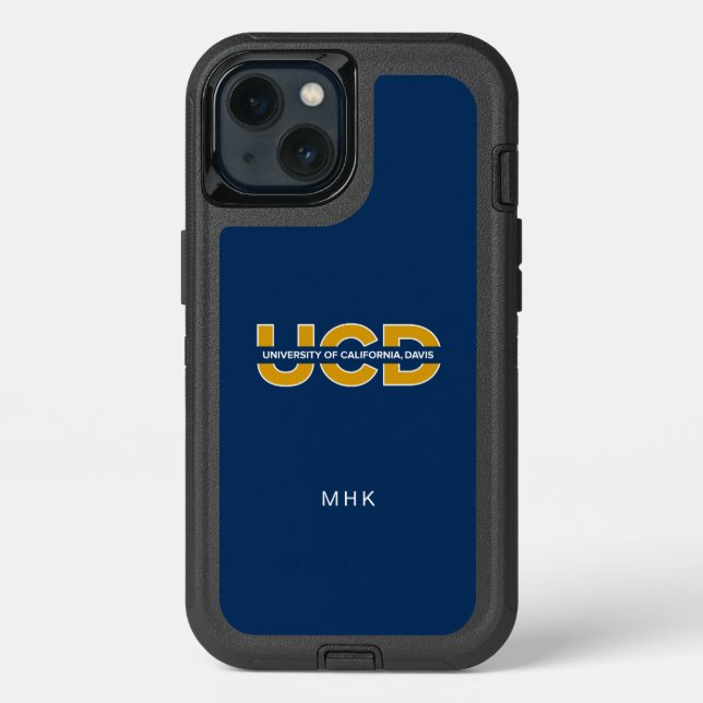 UCD Wordmark Otterbox iPhone Case (Back)