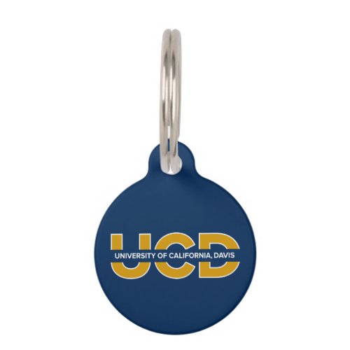 UCD Wordmark Pet ID Tag