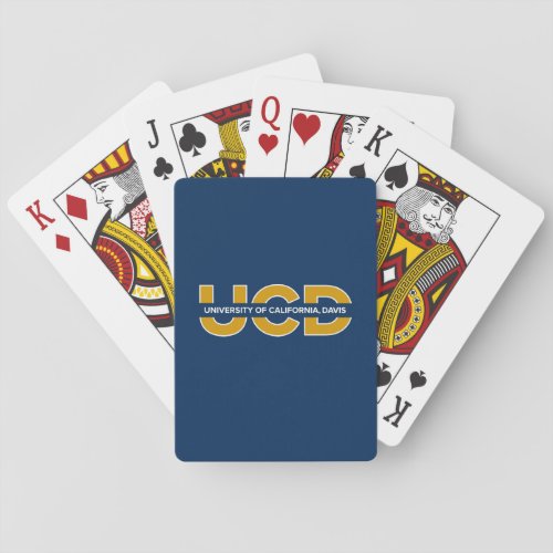 UCD Wordmark Playing Cards