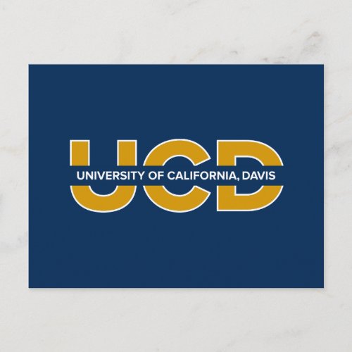 UCD Wordmark Postcard