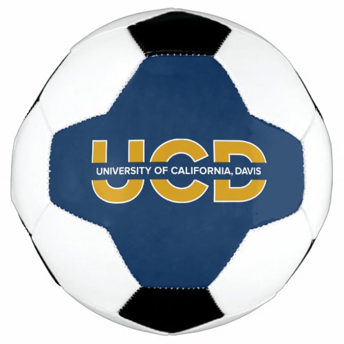 UCD Wordmark Soccer Ball