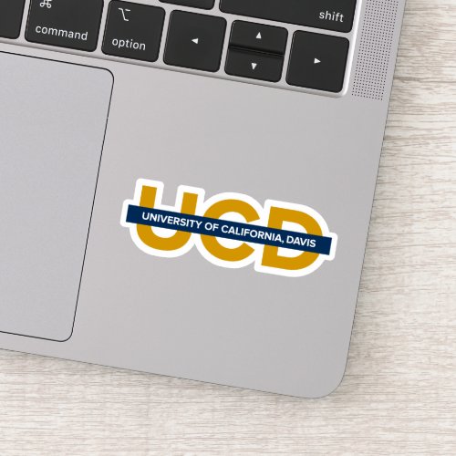 UCD Wordmark Sticker