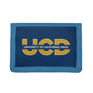 UCD Wordmark Trifold Wallet
