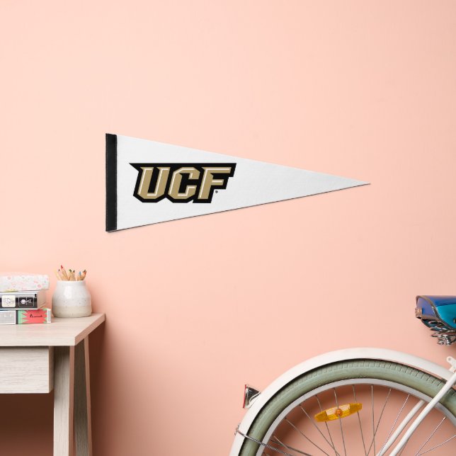 UCF Knights Logo Pennant Flag (Front)