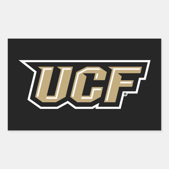 UCF Knights Logo Rectangular Sticker (Front)
