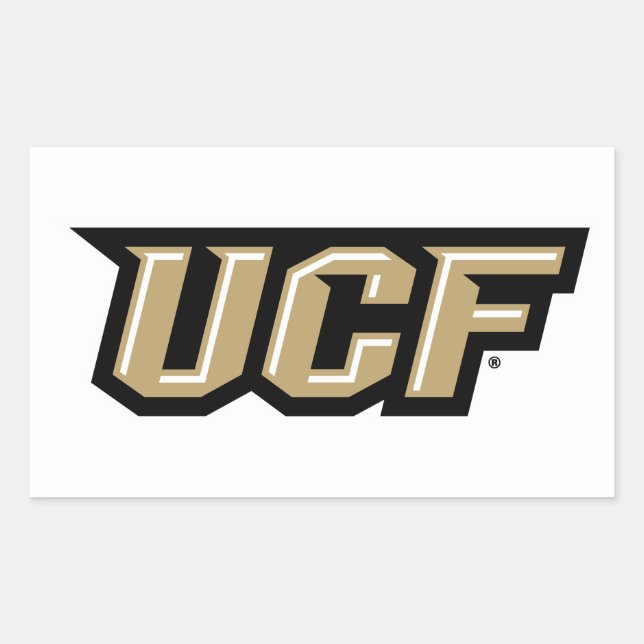 UCF Knights Logo Rectangular Sticker (Front)