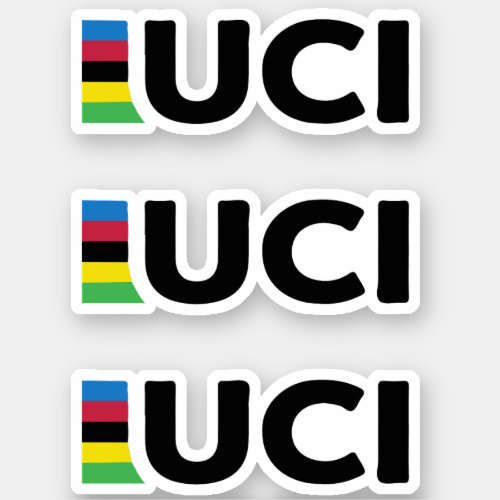 UCI CYCLE CROSS 2023 TEAMS STICKER