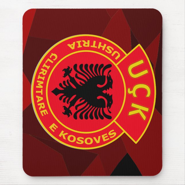 UCK_KLA red camo Mouse Pad (Front)