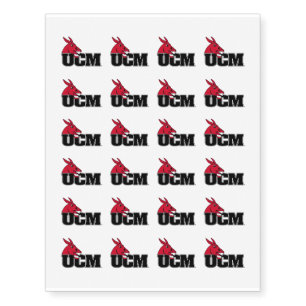UCM Logo Temporary Tattoos