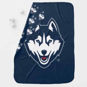 UConn Huskies Baby Blanket