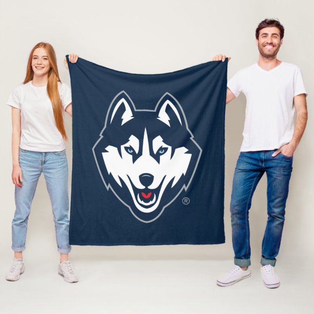 UConn Huskies Fleece Blanket (In Situ)