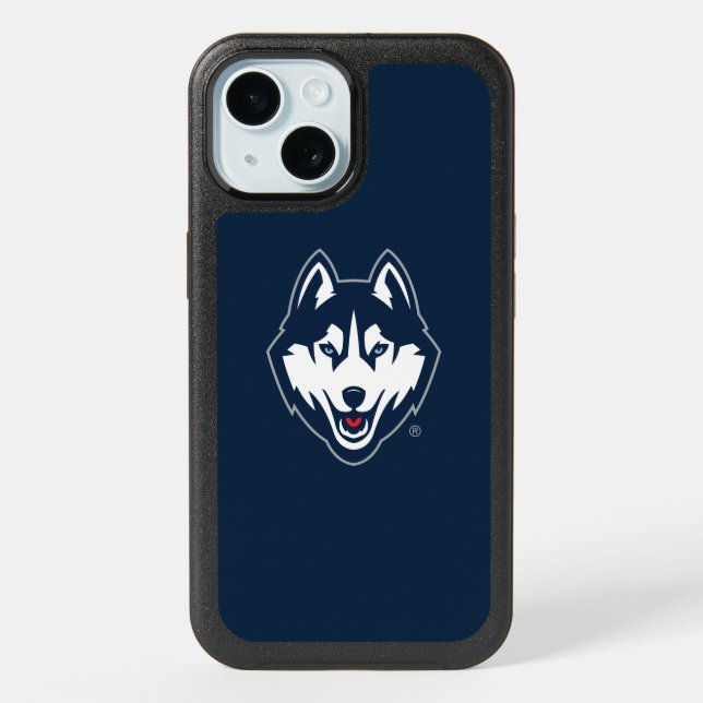 UConn Huskies iPhone 15 Case (Back)