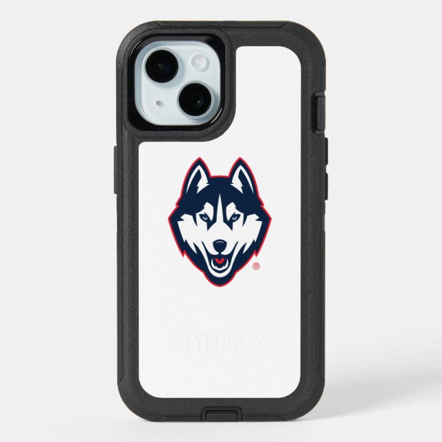 UConn Huskies iPhone 15 Case (Back)