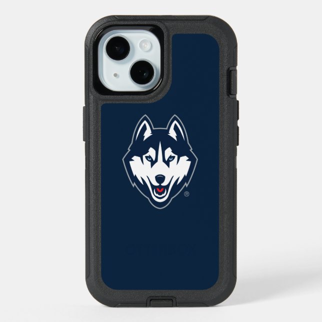 UConn Huskies iPhone 15 Case (Back)