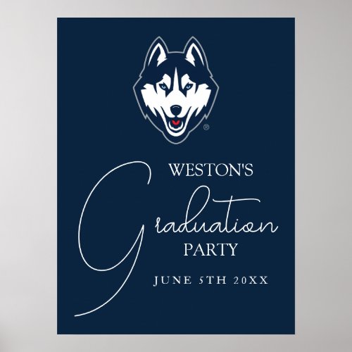 UConn Huskies Poster