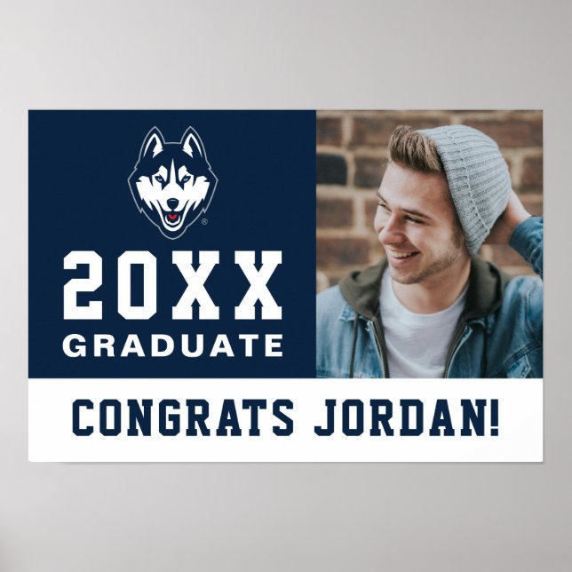 UConn Huskies Poster (Front)