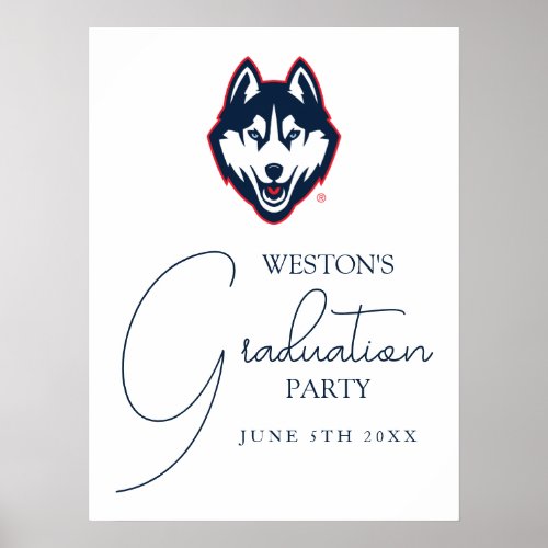 UConn Huskies Poster