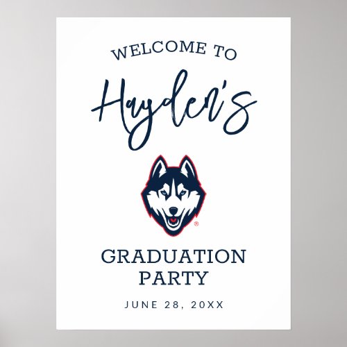 UConn Huskies Poster