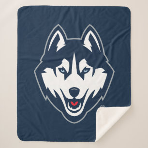 UConn Huskies Sherpa Blanket
