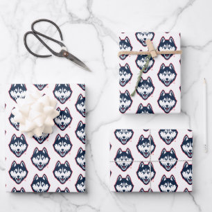 UConn Huskies Wrapping Paper Sheets