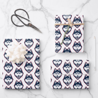 UConn Huskies Wrapping Paper Sheets