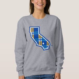 UCR Blue & Gold Tartan CA Sweatshirt