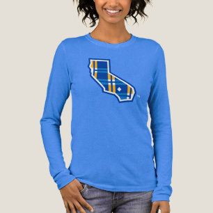 UCR Blue & Gold Tartan CA Tri-Blend Shirt