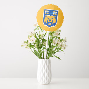 UCR Scotty Bear Mascot Balloon