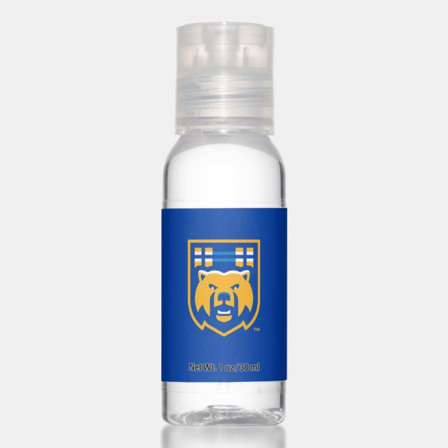UCR Scotty Bear Mascot  Hand Sanitizer (Front)