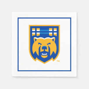 UCR Scotty Bear Mascot  Napkins