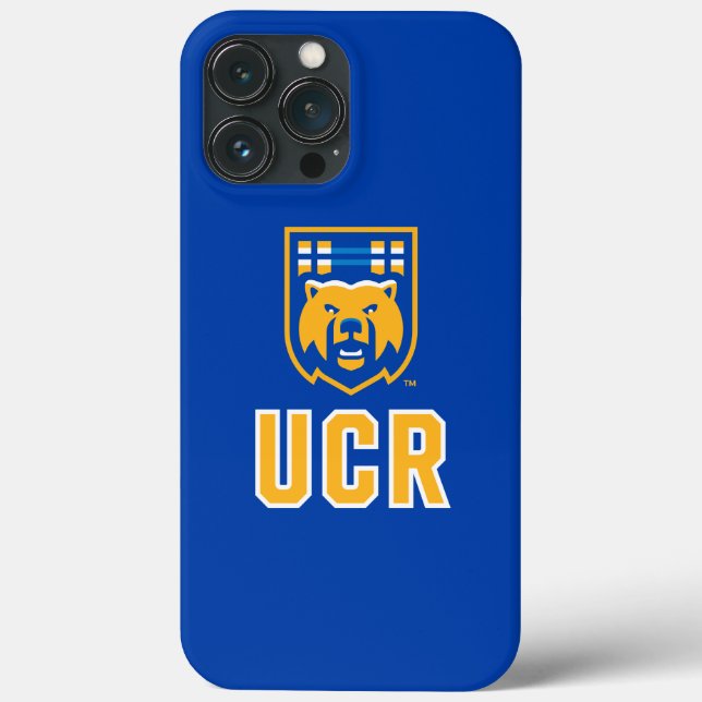 UCR Scotty Bear Mascot Shield Case-Mate iPhone Case (Back)