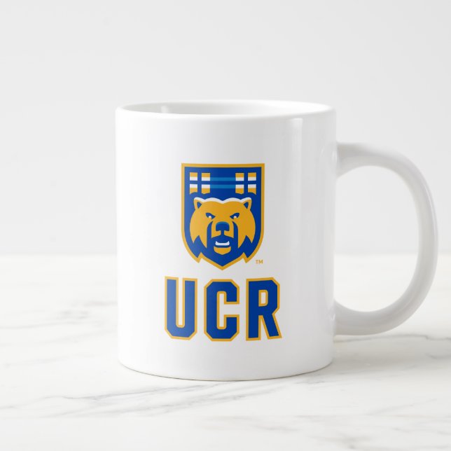UCR Scotty Bear Mascot Shield Giant Coffee Mug (Right)