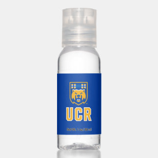 UCR Scotty Bear Mascot Shield Hand Sanitizer