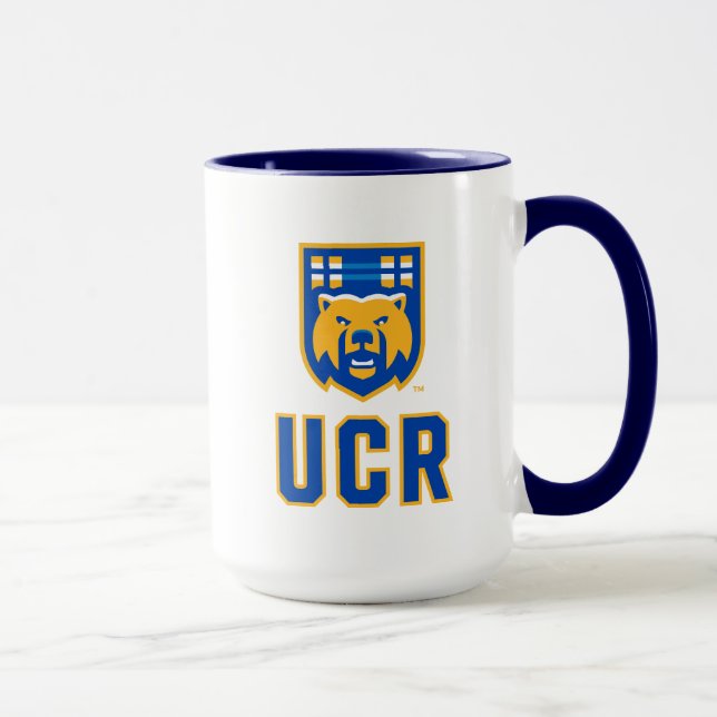 UCR Scotty Bear Mascot Shield Mug (Right)
