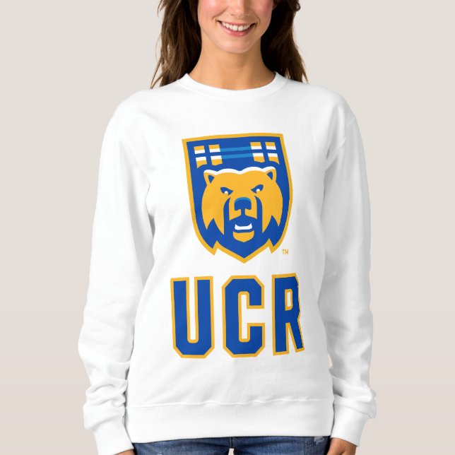 UCR Scotty Bear Mascot Shield Sweatshirt (Front)