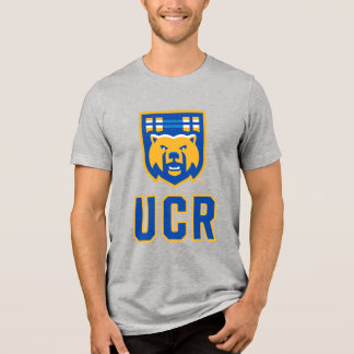 UCR Scotty Bear Mascot Shield Tri-Blend Shirt