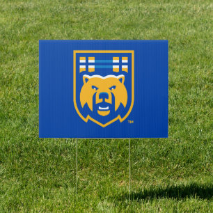 UCR Scotty Bear Mascot Sign