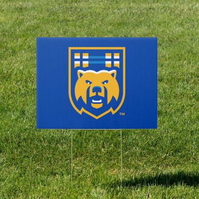 UCR Scotty Bear Mascot Sign (Insitu)