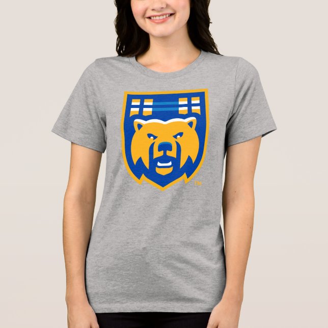 UCR Scotty Bear Mascot Tri-Blend Shirt (Front)