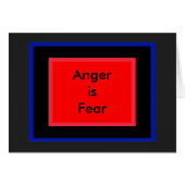 !   UCreate Anger is Fear (Front Horizontal)