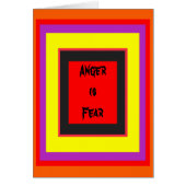 !   UCreate Anger is Fear (Front)