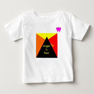 !   UCreate Anger is Fear Baby T-Shirt