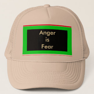 ! UCreate Anger is Fear Trucker Hat