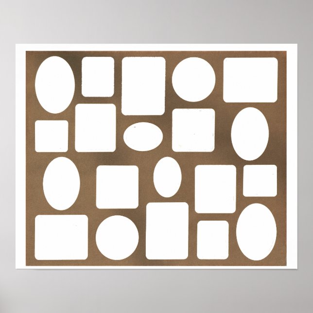 UCreate Art Pics Poster jGibney The Museum Zazzle (Front)