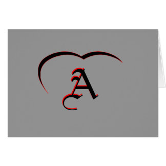 ! UCreate Color Grey Card Template A Black - Red